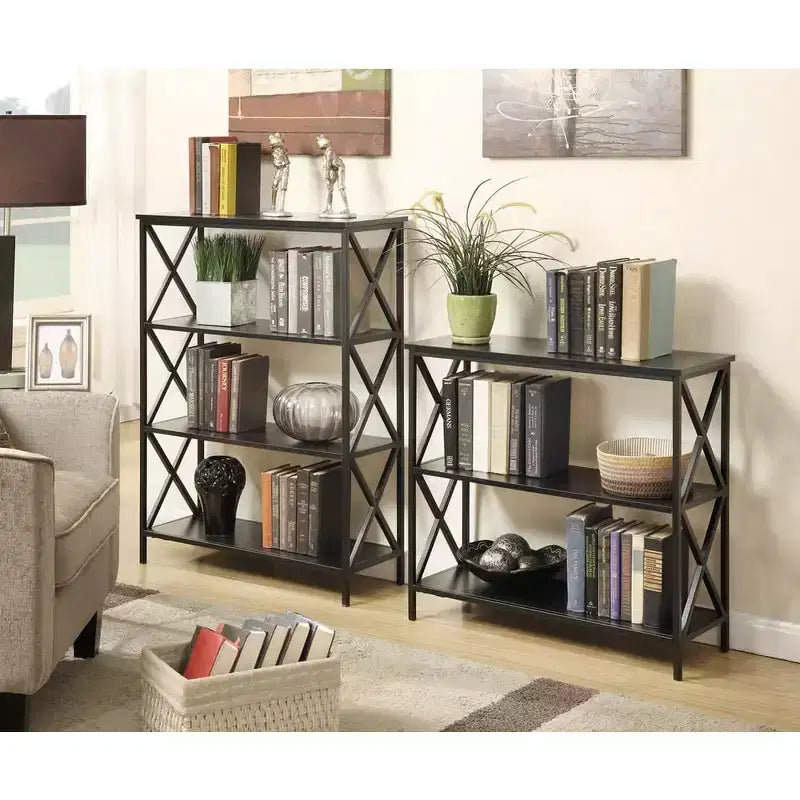 4 Tier Open Bookcase