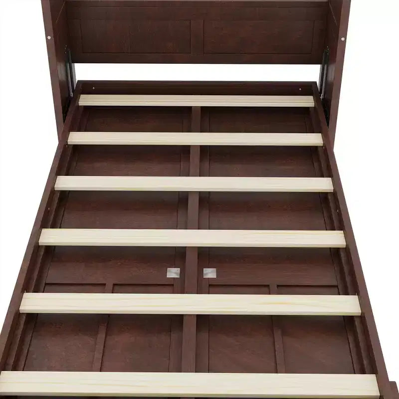 Letto con mobile pieghevole