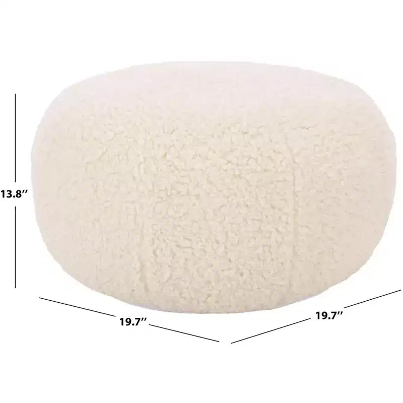 Round Seat Cushion With Polyester Padding
