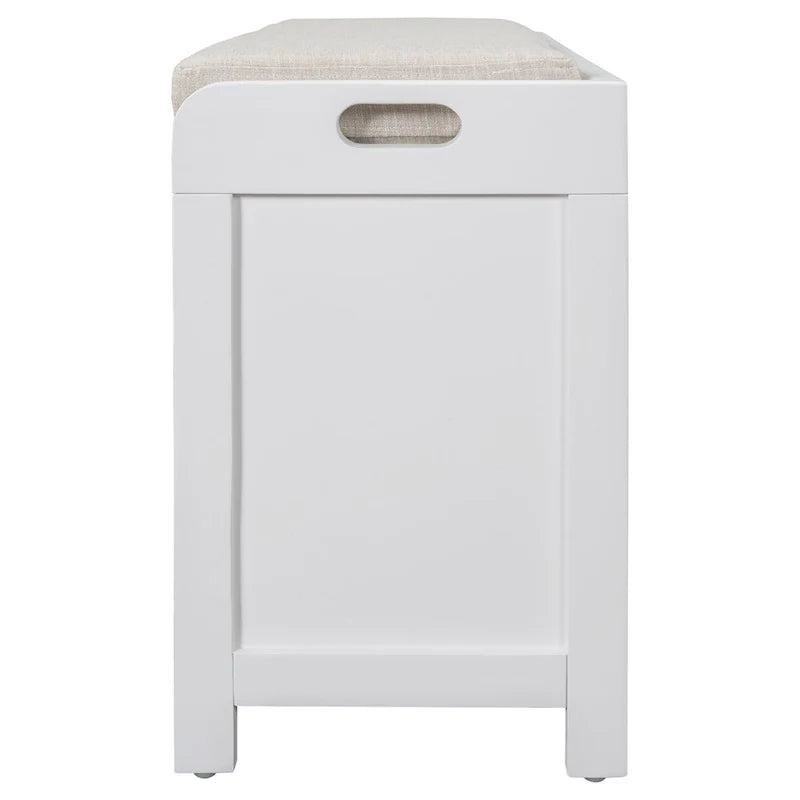 Storage Bench with Removable Basket and 2 Drawers