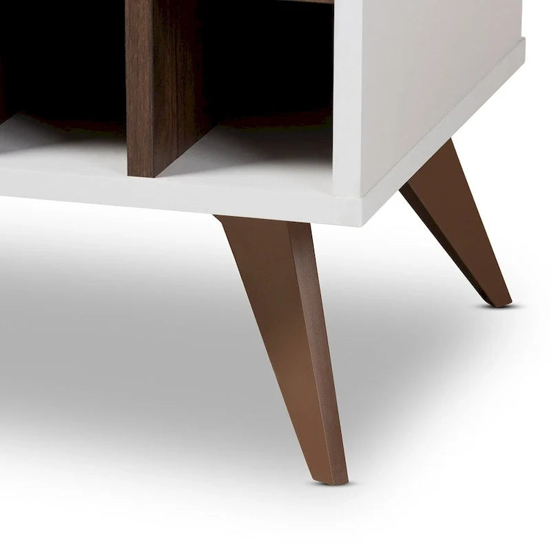 Mobile bar per vini in stile moderno Mid-Century - 38.78" H x 47.24" W x 13.39" D