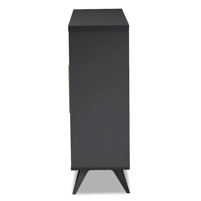 Mobile bar per vini in stile moderno Mid-Century - 38.78" H x 47.24" W x 13.39" D