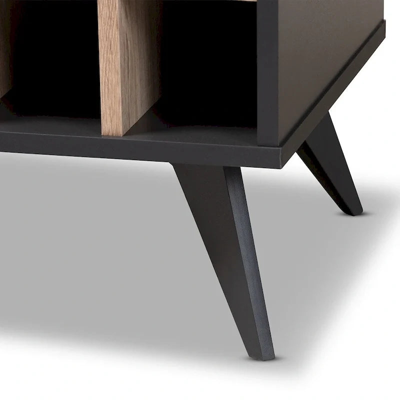 Mobile bar per vini in stile moderno Mid-Century - 38.78" H x 47.24" W x 13.39" D