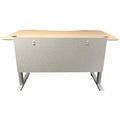 54-Inch Dual-Purpose Polyester Baffle/Partition (with Clamps for Height-Adjustable Desks)