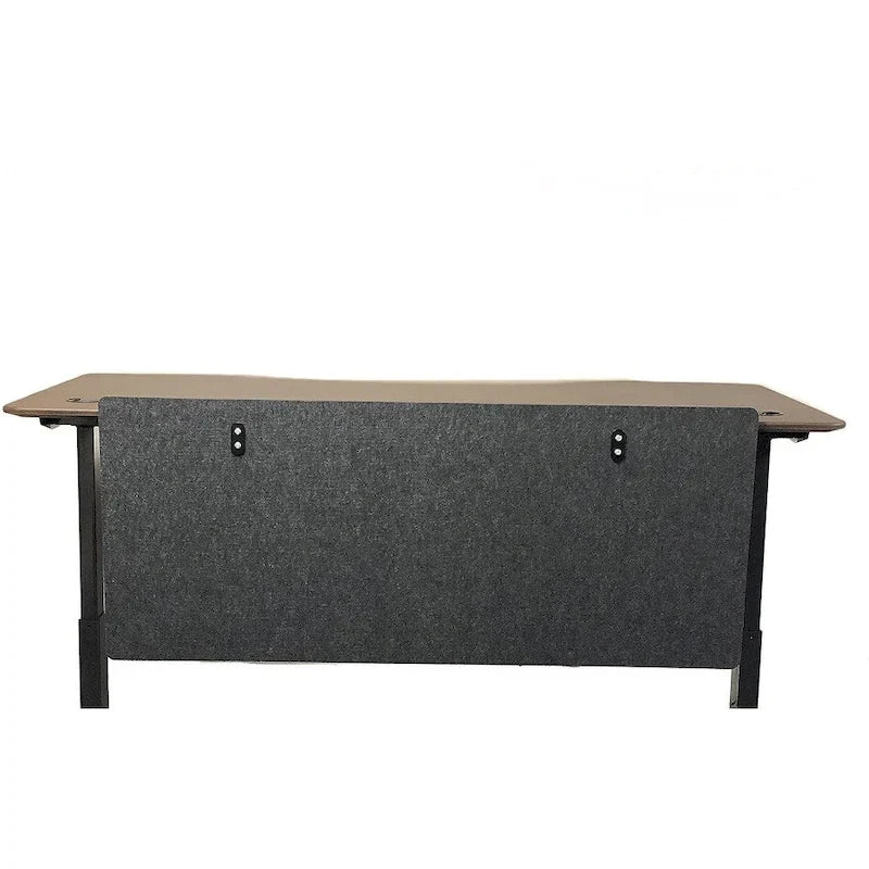 ApexDesk Artsonic 54-Inch Dual-Use Modesty Vanity Panel Divider Made of Polyester Fiber with Clamps for Standing Desk