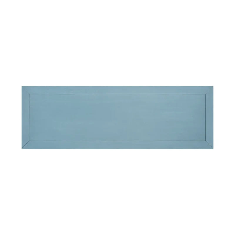 Madia blu con ripiano inferiore